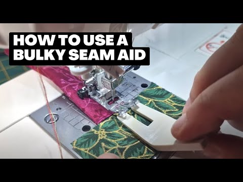 How to use a Bulky Seam Aid - Always Knitting & Sewing