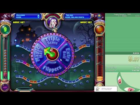 Peggle Deluxe: 750k Speedrun in 28.067