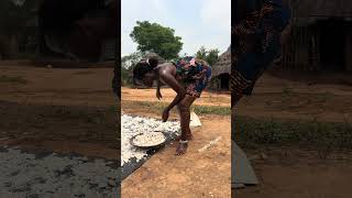 A busy day in the village