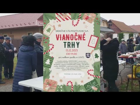 Vianočné trhy Lovča 2025