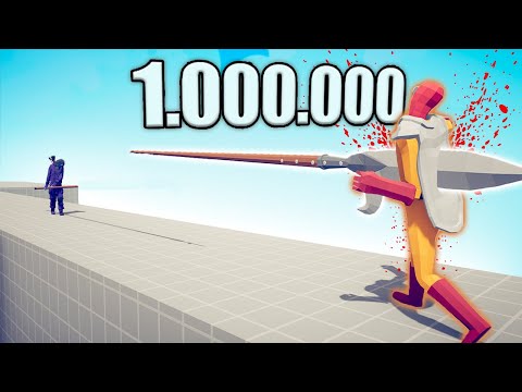 1.000.000 DAMAGE PIKE 1 vs 1 TOURNAMENT - TABS | Totally Accurate Battle Simulator 2023