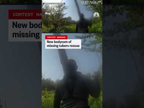 New bodycam of missing tubers rescue