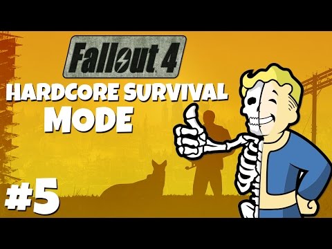 Fallout 4: Hardcore Survival Mode Playthrough - Part 5 - Restoring Confidence