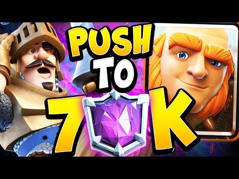 7000+ TOP 40 LIVE LADDER with GIANT EDRAG PRINCE - CLASH ROYALE
