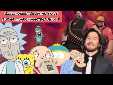 ONErepublic-Counting Stars but random characters sing it (Ai Cover)