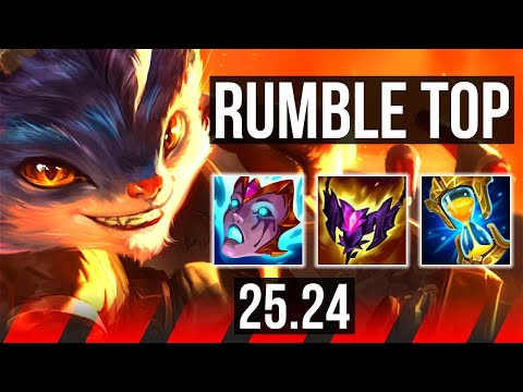 RUMBLE vs RENEKTON (TOP) | KR Master | 25.24