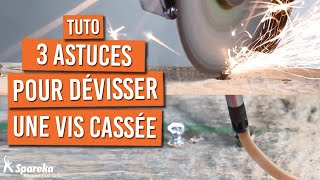 3 astuces pour dévisser une vis cassée