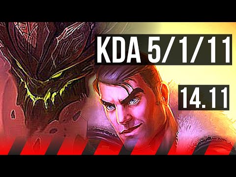 MALPHITE vs JAYCE (TOP) | 5/1/11, 67% winrate | EUW Master | 14.11