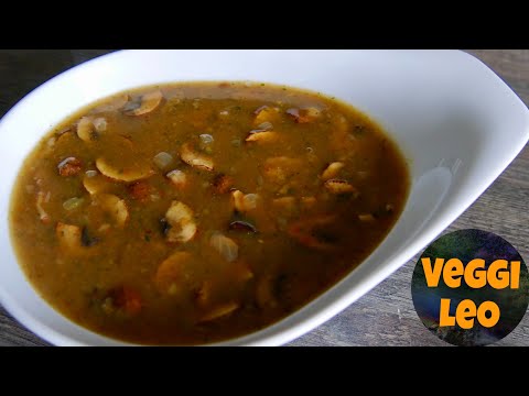 Vegane braune Pilz-Sauce ohne Fett