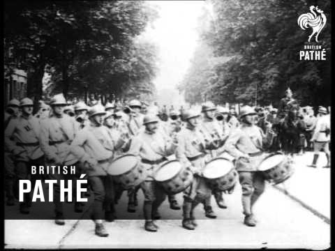 French Occupation Forces In Bonn (1920)