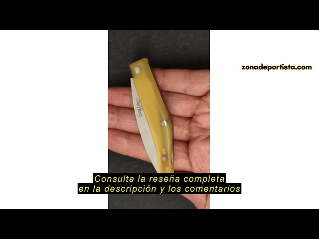 Vídeo relacionado con IMEX EL ZORRO 54028 Navaja palles, Hombre, Amarillo, 7 cm