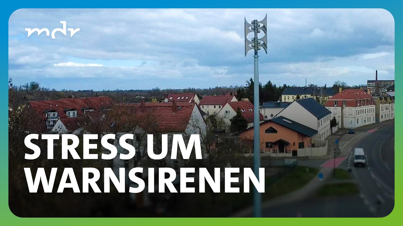 Sirenen sorgen in Eilenburg für Ärger | MDR SACHSENSPIEGEL | MDR