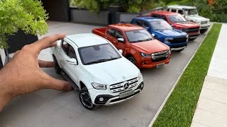 Realistic Pickup Truck Collection 1:18 Scale | Diecast Model Cars 