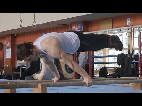 Full Planche World Record Holders - Viktor Kamenov and Miky Calisthenics[35 seconds]