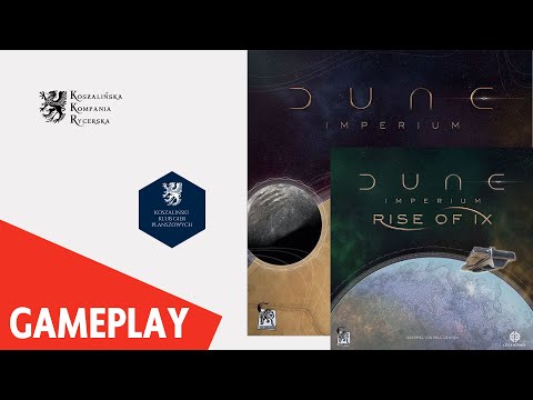 Diuna: Imperium + Potęga Ix -  gameplay, zasady, recenzja