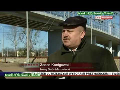 tv.nsk.pl 2012-03-04 Wybudowano wiadukty w Nowym Dworze Mazowieckim, a jeździmy objazdami