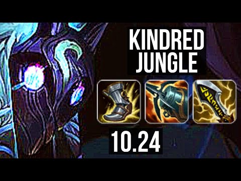 KINDRED vs XIN ZHAO (JUNGLE) | 67% winrate, Legendary, 15/3/7 | EUW Master | v10.24