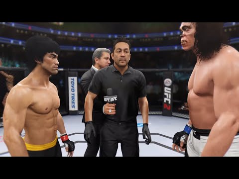 Bruce Lee vs. Boogeyman (EA Sports UFC 2) - Epic Battle 💯 🐲 - Dragon Fights 🐉