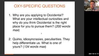 Oxy Specific Questions