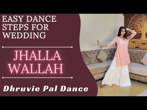 Jhalla Wallah | Easy Dance For Wedding | Ishaqzaade | Arjun Kapoor | Parineeti | Dhruvie Pal Dance