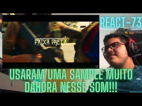 (Sample muito dahora) DJ GM, MC Lan e MC Cabelinho - Faixa Preta (Vídeo Clipe Oficial) React-Reação