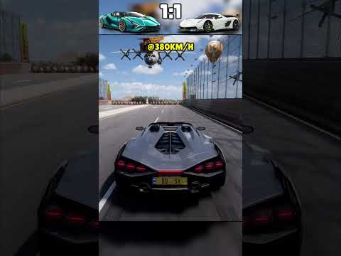 Lamborghini Sian Vs Koenigsegg Jesko 🥶 #shorts