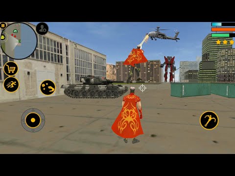 Naxeex Superhero (Energy SuperHero Destroy Helicopter)SuperHero Fly on Tornado - Android Gameplay HD