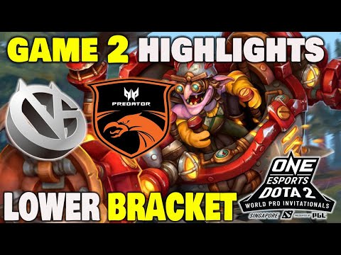 VICI GAMING VS TNC PREDATOR GAME 2 Highlights One Esports Singapore Lower Bracket