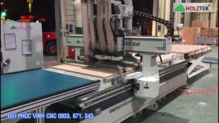 Máy cnc cắt ván 4 đầu HT-R4F |CNC cutting board for Cabinet