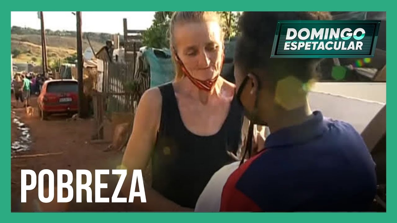 Domingo Espetacular mostra a pobreza vivida por brancos na África do Sul