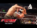 FULL MATCH John Cena Sheamus Vs Dolph Ziggler Big Show Raw Dec 3 2012