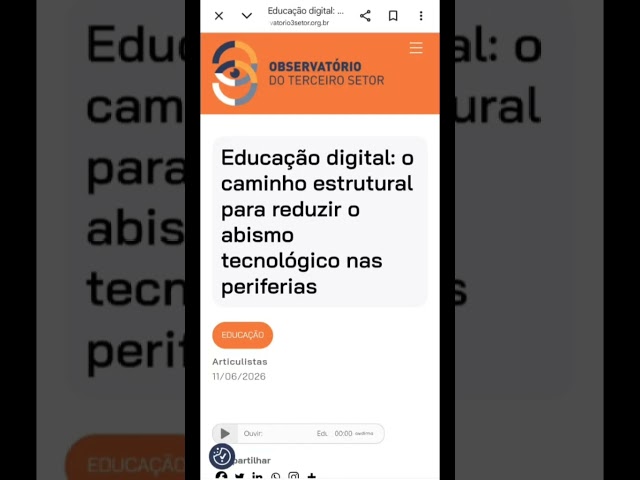Silvania Digital - Projeto customizado e certificado de inclusão digital e educação digital.