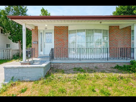 25 Cloverdale Drive Brampton Home for Sale - Real Estate Properties for Sale