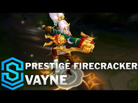 Prestige Firecracker Vayne Skin Spotlight - Pre-Release - League of Legends