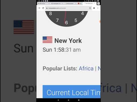 サマータイム2020年開始 (Daylight savings time 2020 begins)
