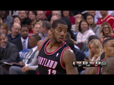 2014.01.20 - LaMarcus Aldridge Full Highlights at Rockets - 27 Pts, 20 Reb