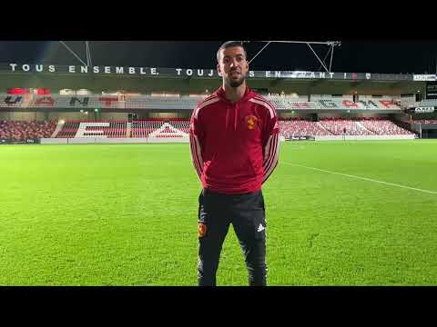 J7 - EAG / RAF : Réactions d'après-match (Nassim Ouammou)