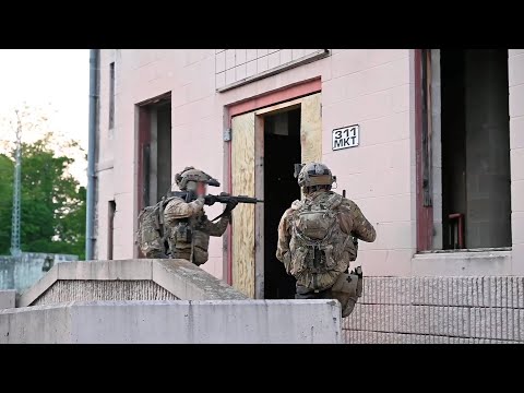 USAF Special Tactics Conduct Presence Patrol - EW2 1