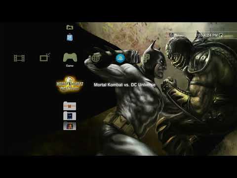 Mortal Kombat vs DC Universe - PS3 Background Theme, Home Screen Music