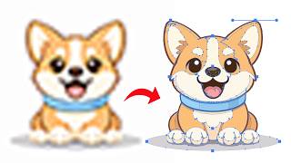 How to Vectorize an Image in Illustrator Using Image Trace (PNG to SVG Fast)