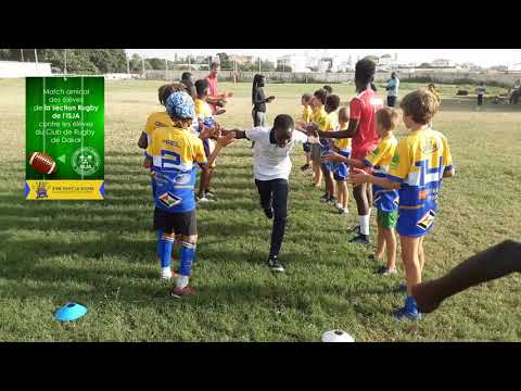 ISJA - DKR - SECTION RUGBY - Le premier match de l'année contre les S'en Fout le Score de Dakar
