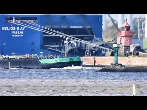 Autotransporter HELIOS RAY C6BO7 IMO 9690547 RoRo car carrier BJ 2015 Emspier Emden Germany