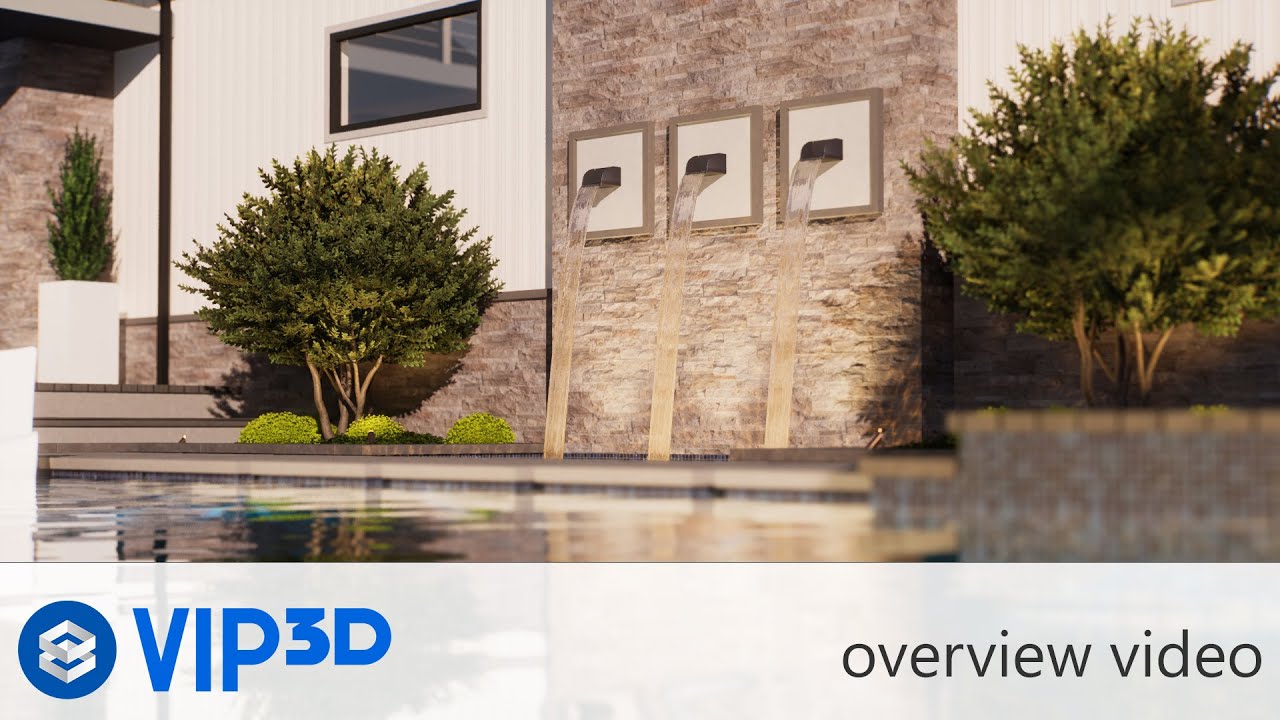 Vip3D - Outdoor Living Design Software Overview (Decks, Landscapes, Pools) - Newest Version