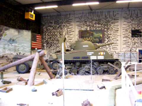 Overloon oorlogsmuseum Amerikaanse opstelling Normandië WW2 War museum Overloon NL DDay 1944