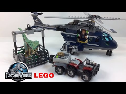 Lego Jurassic World Blue's Helicopter Pursuit