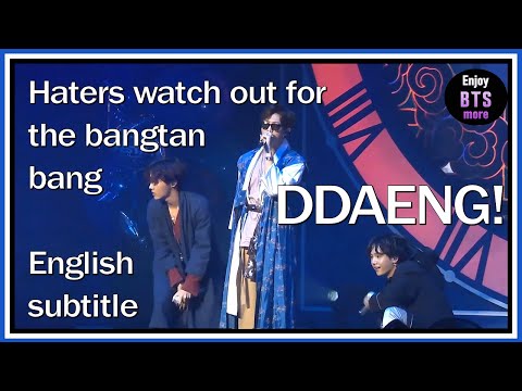 BTS - Ddaeng (+ short explanation) from BTS Festa Prom Party 2018 [ENG SUB] [Full HD]