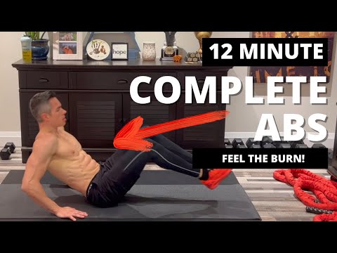 12 MINUTE ABS OF STEEL WORKOUT // No Equipment // No Repeats // Medium Level