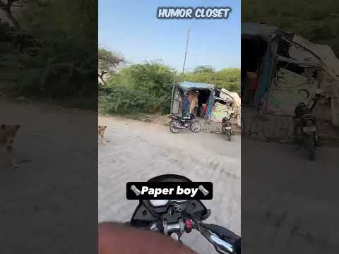 “Paper Boy With Unreal Aim 😱🎯 #accuracychallenge ” #shorts