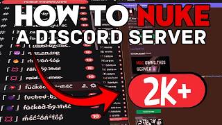 HOW TO NUKE A DISCORD SERVER (WORKING 2026 UNPATCHED)