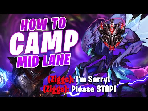 How to single-handedly make enemy mid lane lose their mental in GRANDMASTER. Full Gameplay.